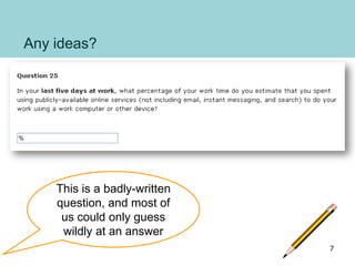 Any ideas?
This is a badly-written
question, and most of
us could only guess
wildly at an answer
7
 
