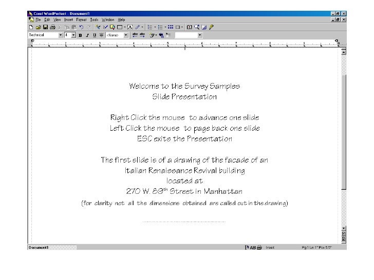 survey samples demo