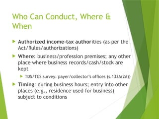 Survey_Section_133A_Income_Tax_Act_PPT.pptx