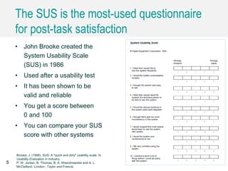 Six crucial survey concepts that UX professionals need to know | PPTX