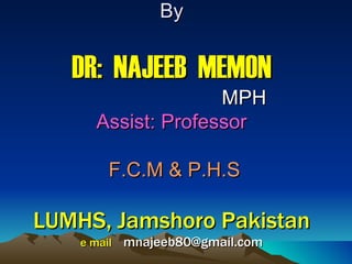Survieellance by dr najeeb | PPT