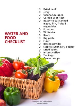 Your Family Preparedness Kit | PDF