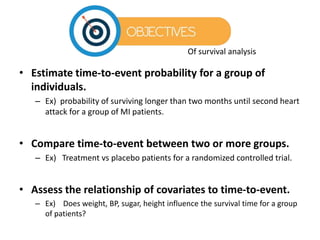 Survival Analysis | PPTX