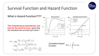Survival Analysis | PPTX