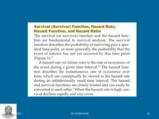 Survival analysis & Kaplan Meire | PDF