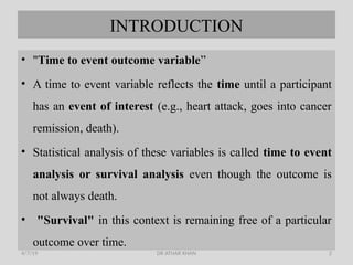 Survival analysis & Kaplan Meire | PDF