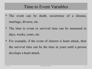 Survival analysis & Kaplan Meire | PDF