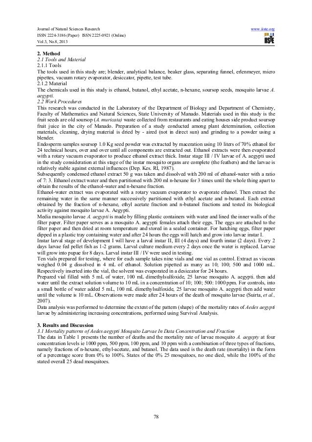 guyabano research paper survival analysis larvacide of fractionation plant seeds guyabano research paper survival analysis larvacide of fractionation plant seeds