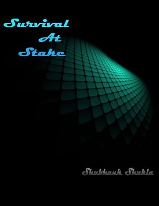-923925-923925<br />Survival At Stake<br />( Section-1: Friends meet)<br />-Shubhank Shukla<br />“Bye Mr. Kumar”, said Hemsworth.<br />“Bye”.<br />And then Mr.Kumar boarded his flight, it was almost after 10 years that he was returning to India. <br />Mr. Kumar was quiet a healthy man who was 6 feet tall wore glasses that had golden frame, always put a sandalwood tilak  like a typical South Indian , and above all was C.S.S at NASA. He was very intelligent and no one could match his wits.  <br />As his flight landed at Bangalore, he directly headed towards his home to meet his mom,dad and sister who had been waiting for him so eagerly.<br />“We are so proud of you son, you just haven’t raised my reputation but you are one of the reason why India is now among the top countries. And your contribution in the 2012 episode.”, said Mr. Kumar’s father with a big smile on his face.”And now that you  have come here I’ll make sure that you get married to the girl whom I’ve been seeing for past two years her name is Avantika.”said his mother. And they chatted till the evening. In the evening Mr. Kumar was getting ready to go out, and on seeing him getting ready his mother asked him “where are you going?” . For which he said he was going to meet someone and then his sister asked ”chetah,  are you dating  someone” ,”you will marry only Avantika I said you before itself!” said his mom.<br />“Mom, am going to meet my friends, i messaged them to reach our favorite place.” he said.<br />“Dont tell me you are talking about the two bastards.” his  father said.<br />“Dad! Bye!”.<br />He reached the place within a few minutes. The place was now an artificial  reservoir which used to a beautiful lake at their time. The place has changed, but the wind, it flows still in the same direction with the same speed, so refreshing  , it makes me remember the days when we used to come here, the days when i enjoyed the most, my school days so beautiful, he thought.  I still remember the first time we came here, did not know the way , just had seen this lake from a far distance and then started moving towards it via the jungles then the graveyards, so scared for we could see not a single man......  and he was thinking on and on. Then he could see a fat guy and a tall guy walking towards him. “Fat guy must be unaid but who the hell grew so tall cant be Shubhank!”. And then he saw them closely. Shubhank had grown taller than he was, and uniad still the same. They ran towards each other and as they reached closer their heart  was filled with happiness, eyes with tears and lips lots of things to say. And the first thing they said was “oh! Fucker where had you been “, with the same tone, same tempo and then they laughed together.<br />“So, arun how are you?”enquired Unaid,”i m good so what are you people doing nowadays?”he replied. “This asshole has become   a rockstar. Heard of the band –THE FURY? He leads it.”, said unaid. “Really Shubhank ?i always thought that it sounded like your voice when i heard the songs of The Fury especially in th song -its thrilling!”,said arun.<br />“Ya was just a bit lucky in the end to make a band but not more than this guy, guess what??? He’s married to her”,said Shubh.<br />“oh my goodness! How did you manage to convince your parents?”, said arun<br />“It was tough and long story ,tell you some other time. But Shubh he has array of gals behind him and ya he’s dating Priyanka Chopra’s cousin” Unaid said.<br />“Ami her name is. What’s your status Arun??” said Shubh.<br />“Fucked!” and they all laughed s he coninued “ never had time due to work load . Used to flirt with machines!” he said.<br />“Hey how did you manage to get into NASA?” uniad enquired.<br />“ The college in which i was studying at Arnakulam was a reputed college an Indian scientist  at NASA was brought  as the cheif guest  when i was giving a seminar. And he was impressed by me or rather God was impressed by me and he asked me if i was interested to work on a project at NASA , and who could refuse?? By the way what do you do Unaid, besides loving her?” Arun said.<br />“Well, i have built up my own company. The Zeeshan’s. co.” he replied and also asked Arun why he had come to India.<br />For which Shubhank interrupted”To go and say Ami that one of his friends wants to marry her!” and burst out laughing and  Arun said “ Man, i miss those days! Heyy by the way what are Ankit and Ankur doing?”<br />“Ankit had  called me up day before yesterday and said that he was promoted as the Chief Executive  at some multi-national company.He and I had done our MBA from the same college and was lucky enough to get placed via the campus selection.” Unaid said.<br />And shubh contd.”And Ankur is a lecturer at the National college. I repeat a LECTURER at National college, for those who did not get the intensity I’ll repeat again- a lecturer at a college!!”and he started grinning.<br />They chatted for long and laughed even longer and left to their homes with a promise to meet the next morning.<br />( Section-2: The 2012 Episode)<br />The Next morning they again got into some talks when Unaid asked “Hey Mr. Kumar what exactly happened in the 2012 episode? Tell me everything”.<br />And then Arun began-<br />“As you also know that it was confirmed in the news that the earth was about to end. We had gathered a lot of evidences to prove it too and the major reason being the passing of planet X. Because when the planet would pass by the earth it would trigger into the increase of activity of the sun which may in return cause the magnetic polar shift at earth which would mean the end. And this you would have seen on the news too. We the people at NASA were trying out all the ways possible but found  only two ways one we moved earth away from its path which was impossible, and two we destroy the planet X and hence we had no other choice than choosing the latter option.  We collected and made as many nuclear weapons as possible which would make huge impacts on  collision with the planet’s surface. We also made nuclear reactors with removable chambers which would mean mass destruction  due to nuclear fission on planet X. That idea was by me and my team.We saw launched the ammunitions such that the hit right in the middle and the planet gets fully destroyed, but shockingly the planet had many asteroid like structures revolving around it at huge velocity which were confirmed to not be the planet’s moons due  to their irregular structures and alarming velocities. And it was due to these asteroid like structures which we called as the defense that our ammunitions got deviated from their path and did not hit  the targeted areas of the planets and as a result the planet was not destroyed and moved away from its orbit a little and we were saved that time.”<br />“Wow! That was interesting and smart of you people .”said Unaid<br />“But there is one  that is to worry and only we the people at NASA know it. Due  to  sun’s gravity and other reasons every planets has its own orbit and if we moved a planet it would come back to its orbit. And here is the bad news, Planet X is back on its orbit and according to our calculations its going to be back by 2019.”<br />“That means we have still not pulled ourselves out of danger!” exclaimed Shubh and asked “why did you people hide it? “<br />“So that people do no panic and do foolish things like the last time” Unaid said.<br />“Right, And now we dont have that many nuclear weapons again to attack the Planet X and also due to our previous attack the number of asteroids around it that is its defense has increased., which means  Planet X is coming again and this time not stronger but we are weaker. And our Survival is at stake”.<br />(section -3: What the hell is happening? )<br />“Hmmm..... such a nice novel best thing about it is that the writer is me.  I still remember i had written this during my vacations after twelfth. And many friends had appreciated for the effort! but the thin was that only friends knew i had writen the novel and hence it had only four-five  readers so i did not write the second part”, thinking such things i fell asleep.<br />The next day morning was just another day of my semester end vacations. I  was alone at home as home had gone out with her friend for shopping and said she would return by five in the evening. I had nothing to do other than watching television- the only thing that could keep me away from boredom. For me whoever created television was god because one can fight diseases  alone, but not boredom.  Then suddenly someone knocked the door and was wondering who could it be at such a scorcher Wednesday,  a murderer who would have been keeping an eye on me and knew that i was alone and hence he would kill me and take away all the money? And then i thought these thoughts were a side effects of watching CID on sony which is broadcasted nearly the whole day. I went towrds the door and opened it and found a salesman  at the doorstep. He wished me a good afternoon for which i replied  by giving him a deceit smile. He started slurring about  his products  and also said my neighbours  had bought it, and then i was sure this guy is lying as my neighbours  were very miserly in nature. So i said  to that schmuck  that i was not interested and to come some days later. This is the thing thought  to an child in india –how to get rid of salesman and not falling his for an y unrealistic offers. At about three i recieved a message from my friend at the college Neil saying” watch NDTV 24X7 now”. <br />I switched the channel and saw in the news that there  was a tsunami at the eastern side of  India and at Indonesia, Thailand and Malaysia, and also that half of the Indonesia and  Thailand had submerged under water killing a many people. The reason was said to be sudden melting of too many polar ice caps which was very shocking and no scientist ever was expecting such a thing. Livelihood of those countries were disrupted. And i am sure at tha moment the most shocked person on the earth would have been no one else but me i immediately ran to my room brought my lappy to the hall. I switched it on and opened my novel and started reading my novel again from the beginning. I read-<br />“It was just another hot morning of my vacations and i was totally bored , that morning i was totally alone at home as mom had to go out . ....................................................... ......................  i had my lunch and then again sat in front of tv. When suddenly some one knocked my door i went and saw through the keyhole and it was a salesman who was selling oxford dictionaries at just.................................................................................... later in the evening when i was sitting on my lappy , i recieved message from Arnab in which he said me to watch CNN IBN, I switched it............................................................<br />..................a tsunami had struck the south -eastern countries   like Thailand, Indonesia, Malaysia and also some parts of India. Many people had died and the reason for the tsunami  was the melting of polar ice caps.”<br />“I do not know what to do, what the fuck is happening, is this a dream, or what i predicted  has really came true?, or all this is just a coincidence?”, such thoughts started coming in my mind. I really had no idea what was to be done, i sill could  not believe what was happening. Silly thoughts like “i have supernatural powers?” also started coming into my brains. I was totally confused and nearly had started pulling hairs off my head. But then i thought i was just over-reacting. It was just a coincidence that happens with almost everyone some or the other time i turned off my laptop and kept on watching news. I was seeing people suffering and crying for help on the screen. The death toll was increasing slowly and i dont know why but i was feeling guilty, i was feeling i was the one responsible for their lives. It was an awful feeling i was having that time. I found me convincing myself that it was not my fault though  i had done nothing.  Mom, dad, bro everyone came home. They also after getting fresh switched on the television and were watching the hazard occurring. I did not want to see all that anymore so i decided to have my dinner as soon as possible and go and sleep. And that was the best thing to do at that time.<br /> <br />Next day morning, i got ready very soon  took some money from my mom and told her i was going to meet my friend saumik who lived in a hostel. I rushed to the bus stop to catch the bus. In the bus i called saumik and told him not go out anywhere as i was coming to meet him. The reason for me to do so was that in the novel which was meant to be a fiction, i had written that the next day saumik dies ,as he meets with an accident. I thought that i would be with him the whole day and not let him go out anywhere and tell him what all happened yesterday and i did not want to take risk again with my best friend’s life.  And doing this would also make me believe that whatever happened yesterday was a mere coincidence. Then i got down at the destined bus stop and as i was walking on d way i saw a big crowd , i crossed my fingers and ran towards the crowd and there lying down was my friend, saumik covered all over with blood. I went and took him in my arms and shouted- “i told  you not to go anywhere no ?idiot!”<br />But he could listen to me no more. He died and i saw a packet of snacks in his hands and understood the whole story.<br />“ I was sitting  next to him helpless,  my friend died and i could not save him. I should have not come to meet him here , then nothing at all would have happened. Its all my fault.”,i remembered the lines of my novel.<br />TO BE CONTINUED...<br />