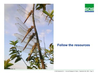 Follow the resources 