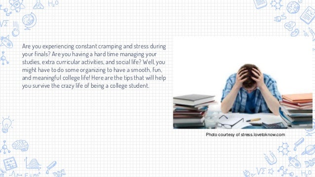 tips to survive college