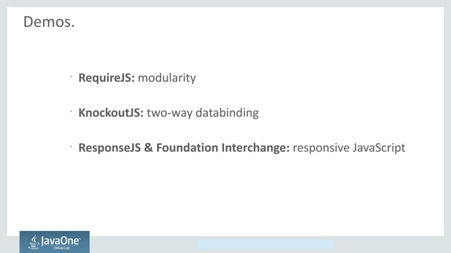 Surviving Life in the JavaScript Ecosystem | PPT