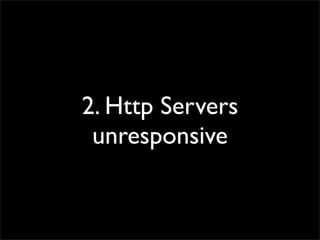 2. Http Servers
 unresponsive