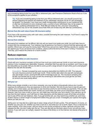 Surviving Financially When You're Unemployed