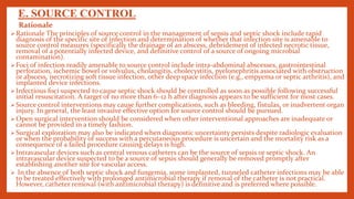 Sepsis Guidelines 2016 | PPTX