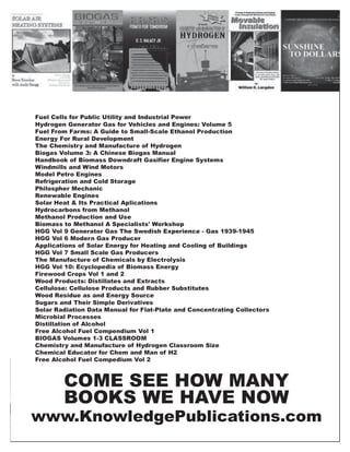 Ú«»´ Ý»´´­ º±® Ð«¾´·½ Ë¬·´·¬§ ¿²¼ ×²¼«­¬®·¿´ Ð±©»®
Ø§¼®±¹»² Ù»²»®¿¬±® Ù¿­ º±® Ê»¸·½´»­ ¿²¼ Û²¹·²»­æ Ê±´«³» ë
Ú«»´ Ú®±³ Ú¿®³­æ ß Ù«·¼» ¬± Í³¿´´óÍ½¿´» Û¬¸¿²±´ Ð®±¼«½¬·±²
Û²»®¹§ Ú±® Î«®¿´ Ü»ª»´±°³»²¬
Ì¸» Ý¸»³·­¬®§ ¿²¼ Ó¿²«º¿½¬«®» ±º Ø§¼®±¹»²
Þ·±¹¿­ Ê±´«³» íæ ß Ý¸·²»­» Þ·±¹¿­ Ó¿²«¿´
Ø¿²¼¾±±µ ±º Þ·±³¿­­ Ü±©²¼®¿º¬ Ù¿­·º·»® Û²¹·²» Í§­¬»³­
É·²¼³·´´­ ¿²¼ É·²¼ Ó±¬±®­
Ó±¼»´ Ð»¬®± Û²¹·²»­
Î»º®·¹»®¿¬·±² ¿²¼ Ý±´¼ Í¬±®¿¹»
Ð¸·´±­°¸»® Ó»½¸¿²·½
Î»²»©¿¾´» Û²¹·²»­
Í±´¿® Ø»¿¬ ú ×¬­ Ð®¿½¬·½¿´ ß°´·½¿¬·±²­
Ø§¼®±½¿®¾±²­ º®±³ Ó»¬¸¿²±´
Ó»¬¸¿²±´ Ð®±¼«½¬·±² ¿²¼ Ë­»
Þ·±³¿­­ ¬± Ó»¬¸¿²±´ ß Í°»½·¿´·­¬­ù É±®µ­¸±°
ØÙÙ Ê±´ ç Ù»²»®¿¬±® Ù¿­ Ì¸» Í©»¼·­¸ Û¨°»®·»²½» ó Ù¿­ ïçíçóïçìë
ØÙÙ Ê±´ ê Ó±¼»®² Ù¿­ Ð®±¼«½»®
ß°°´·½¿¬·±²­ ±º Í±´¿® Û²»®¹§ º±® Ø»¿¬·²¹ ¿²¼ Ý±±´·²¹ ±º Þ«·´¼·²¹­
ØÙÙ Ê±´ é Í³¿´´ Í½¿´» Ù¿­ Ð®±¼«½»®­
Ì¸» Ó¿²«º¿½¬«®» ±º Ý¸»³·½¿´­ ¾§ Û´»½¬®±´§­·­
ØÙÙ Ê±´ ïðæ Û½§½´±°»¼·¿ ±º Þ·±³¿­­ Û²»®¹§
Ú·®»©±±¼ Ý®±°­ Ê±´ ï ¿²¼ î
É±±¼ Ð®±¼«½¬­æ Ü·­¬·´´¿¬»­ ¿²¼ Û¨¬®¿½¬­
Ý»´´«´±­»æ Ý»´´«´±­» Ð®±¼«½¬­ ¿²¼ Î«¾¾»® Í«¾­¬·¬«¬»­
É±±¼ Î»­·¼«» ¿­ ¿²¼ Û²»®¹§ Í±«®½»
Í«¹¿®­ ¿²¼ Ì¸»·® Í·³°´» Ü»®·ª¿¬·ª»­
Í±´¿® Î¿¼·¿¬·±² Ü¿¬¿ Ó¿²«¿´ º±® Ú´¿¬óÐ´¿¬» ¿²¼ Ý±²½»²¬®¿¬·²¹ Ý±´´»½¬±®­
Ó·½®±¾·¿´ Ð®±½»­­»­
Ü·­¬·´´¿¬·±² ±º ß´½±¸±´
Ú®»» ß´½±¸±´ Ú«»´ Ý±³°»²¼·«³ Ê±´ ï
Þ×ÑÙßÍ Ê±´«³»­ ïóí ÝÔßÍÍÎÑÑÓ
Ý¸»³·­¬®§ ¿²¼ Ó¿²«º¿½¬«®» ±º Ø§¼®±¹»² Ý´¿­­®±±³ Í·¦»
Ý¸»³·½¿´ Û¼«½¿¬±® º±® Ý¸»³ ¿²¼ Ó¿² ±º Øî
Ú®»» ß´½±¸±´ Ú«»´ Ý±³°»¼·«³ Ê±´ î
ÝÑÓÛ ÍÛÛ ØÑÉ ÓßÒÇ
ÞÑÑÕÍ ÉÛ ØßÊÛ ÒÑÉ
©©©òÕ²±©´»¼¹»Ð«¾´·½¿¬·±²­ò½±³
 