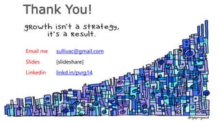 Thank You!
Email me sullivac@gmail.com
Slides [slideshare]
Linkedin linkd.in/pvrg14
 