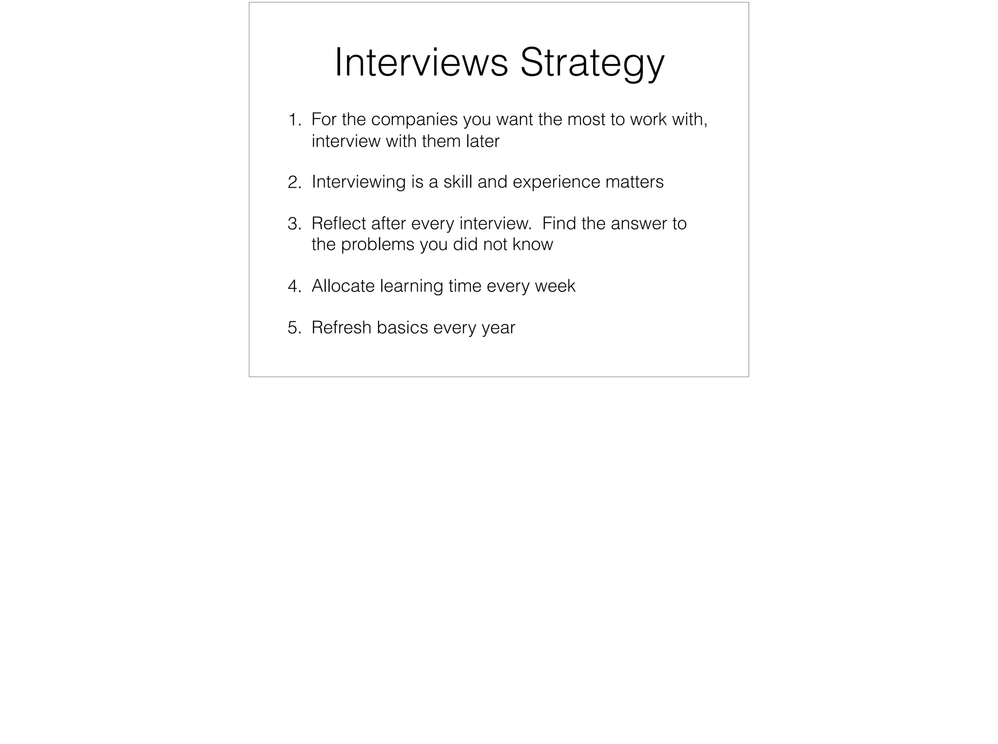 Step out of trees for a moment, lets look at the forest
 