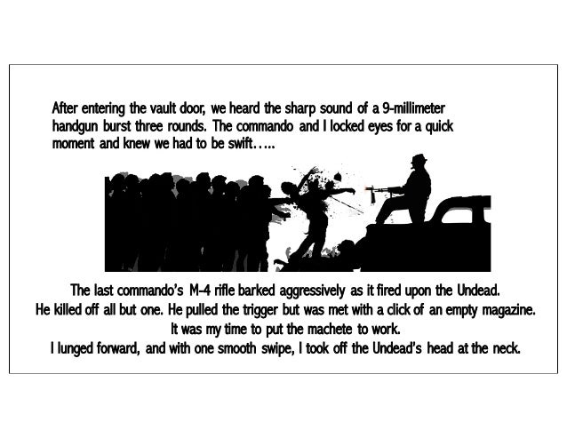 Surviving the Zombie Apocalypse: student extracts