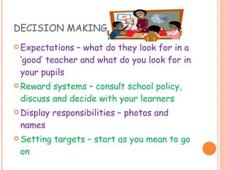 Surviving your first ten days as a new teacher | PPT