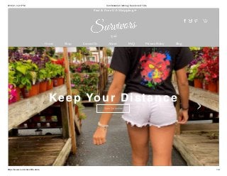 9/16/21, 3:21 PM Comfortable Clothing | Survivors Of Life
https://www.survivorsoflife.store 1/4
Keep Your Distance
View Collection
                                                                                                      Fast & Free U.S Shipping ✈  
0
Home Shop Contact Us About FAQ Privacy Policy Blog
 