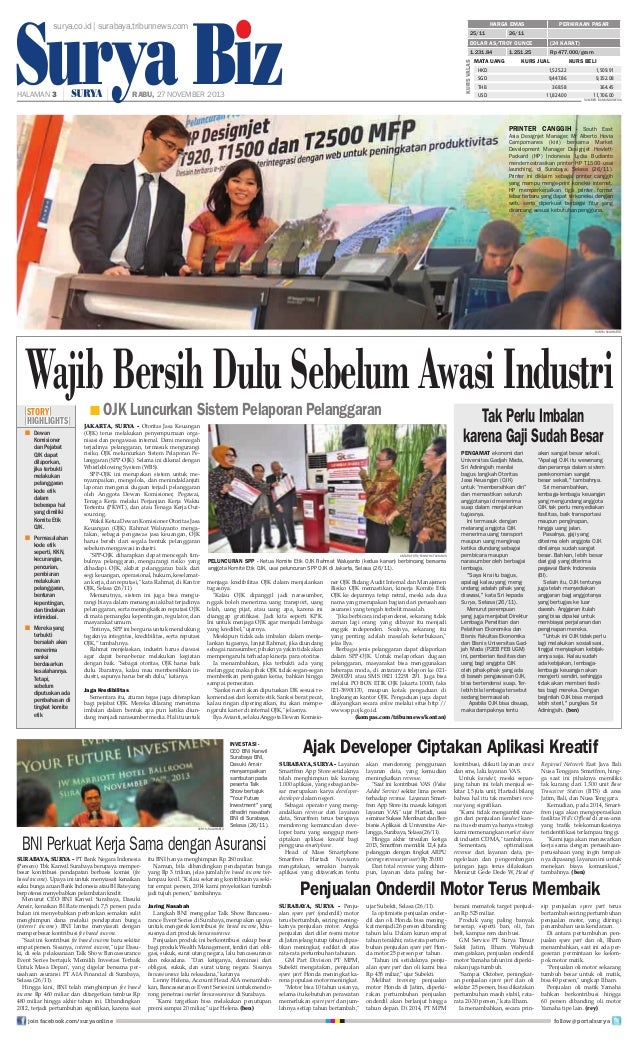 Surya epaper 27 november 2013