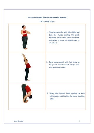 How to do the 12 Poses of Surya Namaskaram / Sun Salutation — Yoga Vana