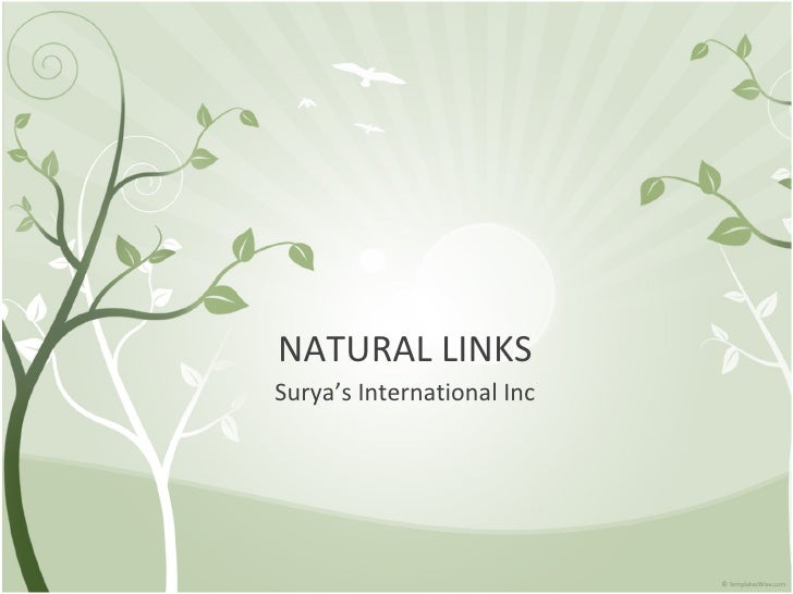 Natural Links