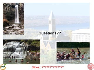 Questions??
Slides : http://www.slideshare.net/suryasaha/surya-saha-glbio2013
 