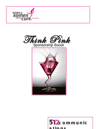 Think Pink Sponsorship Social 5 1 2 communications 