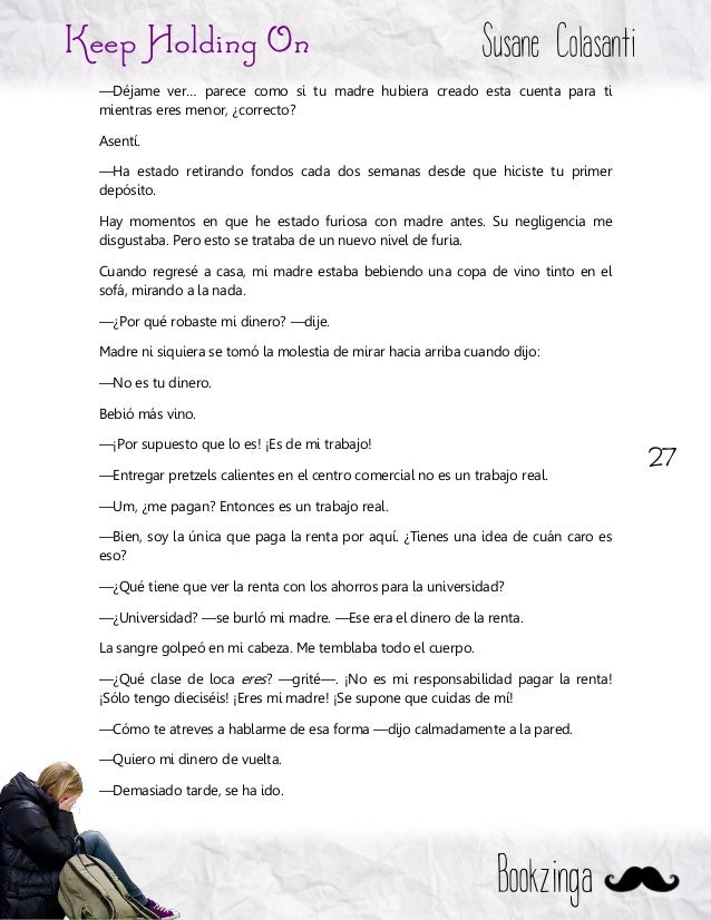 Susane Colasanti Keep Holding One