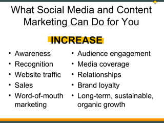 How to Build Your Brand with Content and Social Media by Susan Gunelius of KeySplash Creative, Inc.
