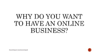 DiscoverChange Ltd | www.discoverchange.ltd
 