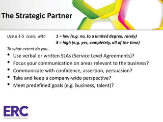 HR as a Strategic Business Partner