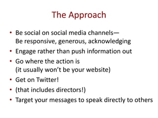 Social media for engagement and influencing in livestock research for development