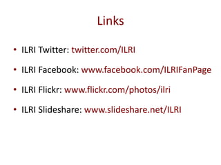 Social media for engagement and influencing in livestock research for development