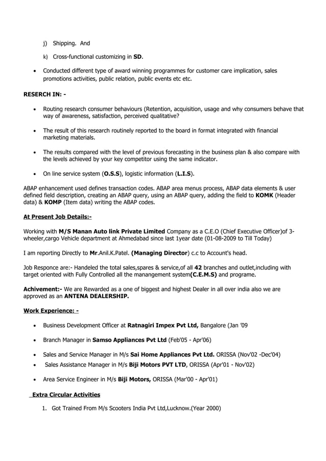 Susanta S Subudhi Resume 7 6 Years Experience Pdf Format