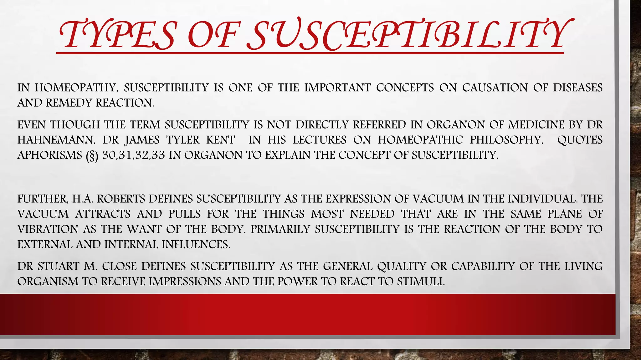 Susceptibility | PPTX