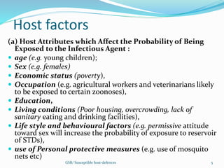 Susceptible host and host defence | PPTX
