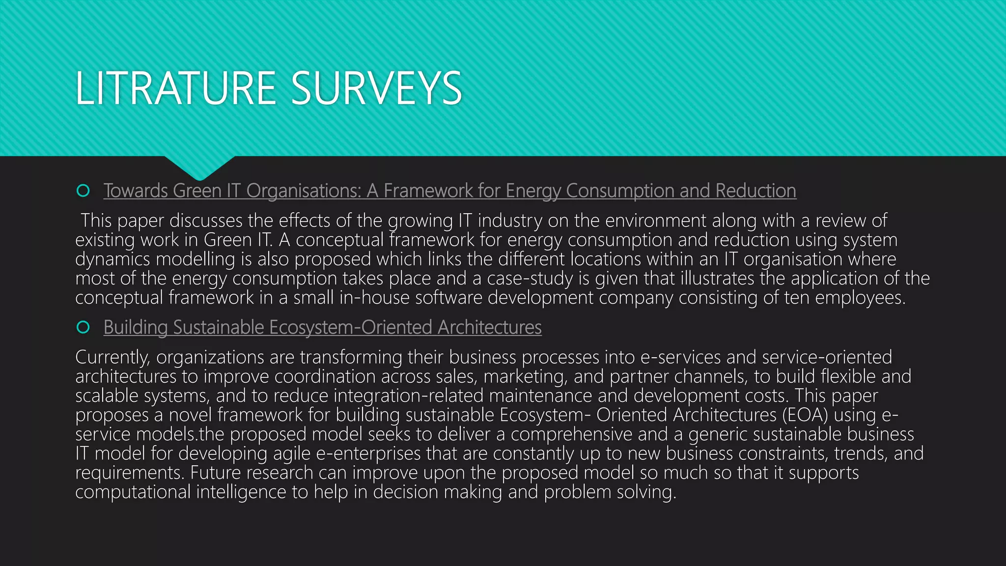 sustainable computing | PPTX