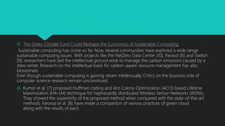 sustainable computing | PPTX