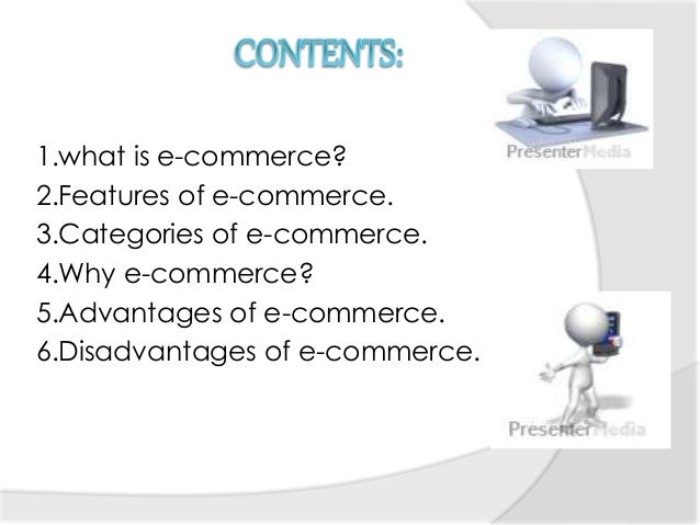 Features of e-commerce as an electronic trading system