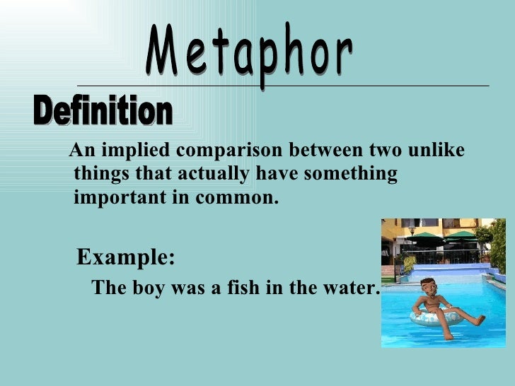 Metaphor examples image