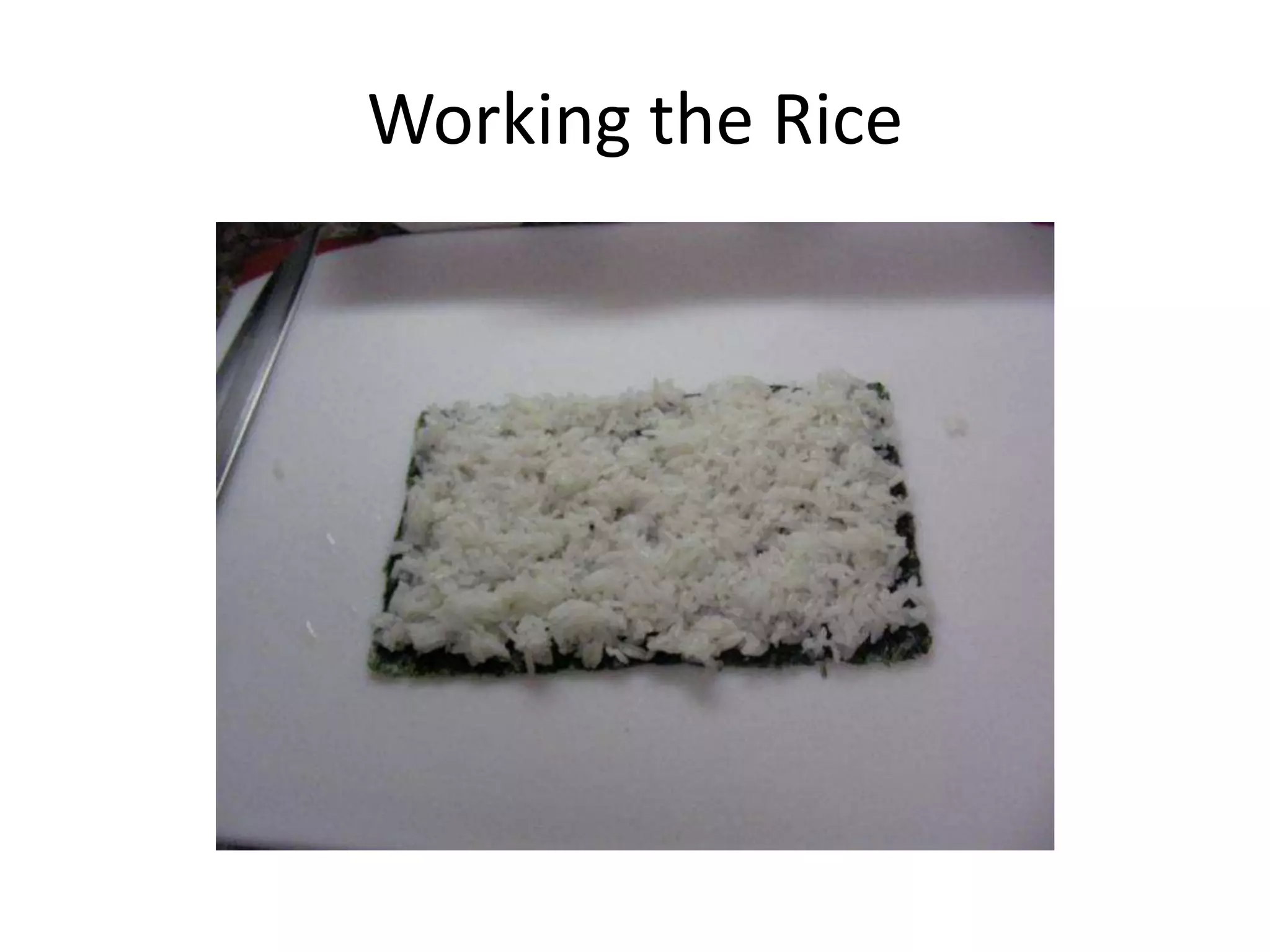 Working the Rice