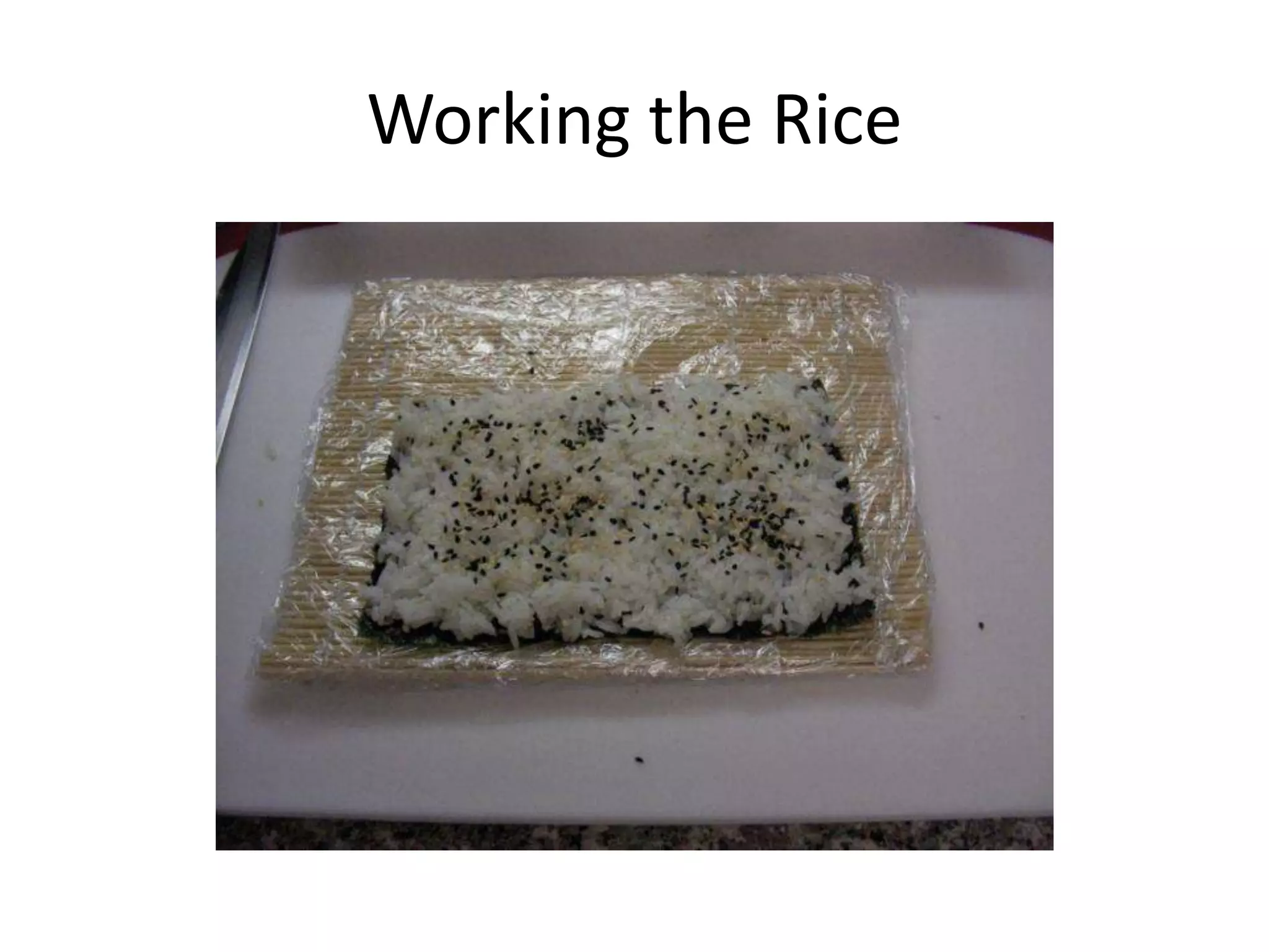 Working the Rice