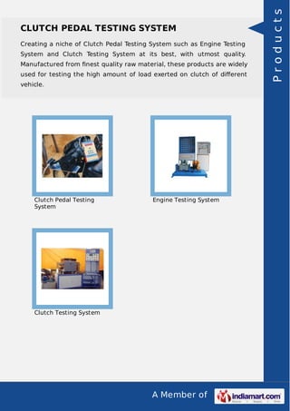 Testing Machines, Electronic Indicators, Torque Wrenches PDF