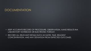 Clinical laboratory Technology - Basic laboratory principles | PPTX