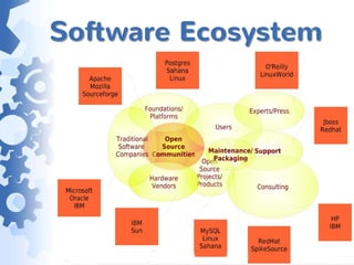 Software Ecosystem
 