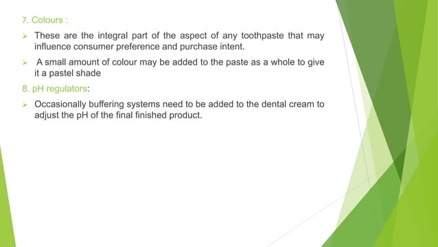 Tooth paste formulation | PPTX