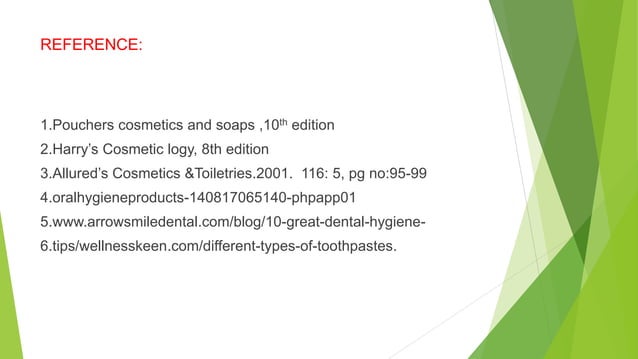 Tooth paste formulation | PPTX
